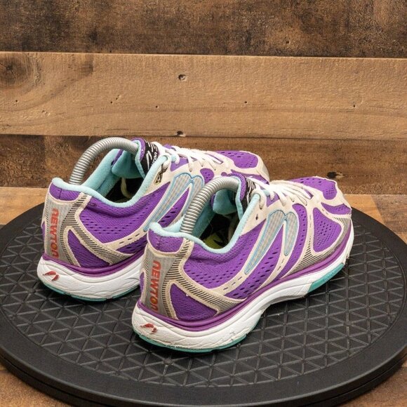 NEWTON KISMET WOMENS ATHLETIC SHOES RUNNING WALKING GYM GRAY PURPLE LOW SIZE 9 - Picture 8 of 9